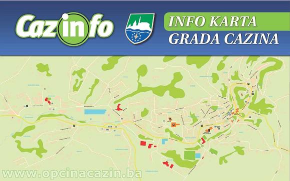 MAPA GRADA SA NAZIVIMA ULICA
