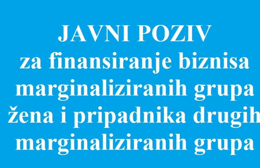 Poziv za marganalizirane grupe